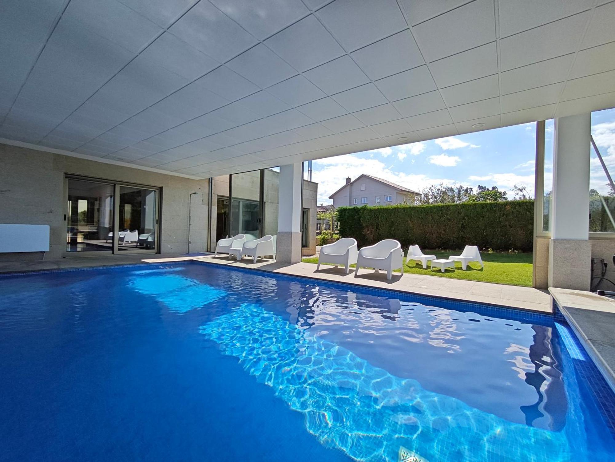 Sanxenxo Casa Rial 47 Con Piscina Climatizada别墅 外观 照片